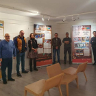 La alcaldesa, acompañada por otros miembros de la corporación, presentaron la exposición. DL