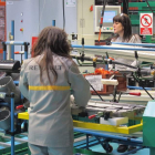 Trabajadoras de la factoría que la empresa automovilística Renault tiene en Valladolid. EP