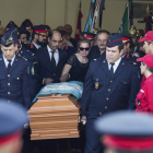 Funeral de uno de los bomberos fallecido en las labores de extinción en Castanheira de Pera. P. CUNHA