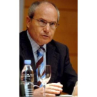El ministro José Montilla durante la presentación de sus presupuestos