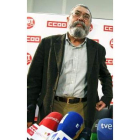 Cándido Méndez, durante una rueda de prensa.