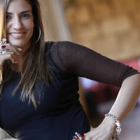 La cantante cubana Lena, en el claustro de San Marcos, donde mañana ofrecerá un concierto.