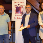 Gallego, Palazuelo y Martínez, ayer, en la presentación. RUBÉN