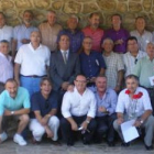 Participantes en la confraternización del valle de Sabero.