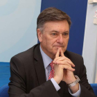 El secretario del PP de Castilla y León, Vázquez. J. M. GARCÍA