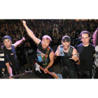 Los integrantes del grupo vallisoletano Iron What?, que rinde homenaje a Iron Maiden.