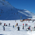 La estación recibió menos de 50.000 esquiadores a pesar de la gran cantidad de nieve. DL