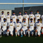 Formación del equipo de la Peña B que milita en la categoría juvenil provincial. DL