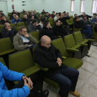 Un momento de la asamblea de los trabajadores de Alto Bierzo.