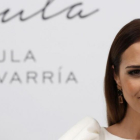Paula Echevarria posa durante la presentacion de su nuevo perfume, este miércoles, en Madrid.