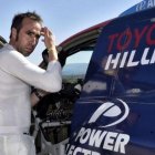Nani Roma, al concluir la etapa del pasado viernes en el Dakar.
