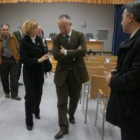 Raquel Velasco y González Mantero, en las jornadas previas a la inauguración de la feria.