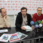 Ignacio Fernández, Hipólito Riesco y Manuel Mayo.