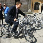 El alcalde de Ponferrada, cada vez más seguro de que Ponferrada acogerá el Mundial de Ciclismo 2013.