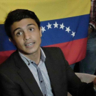 Lorent Saleh, opositor venezolano, en el 2014.