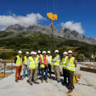 El consejero y el presidente de Parques Nacionales visitaron recientemente las obras. JCYL