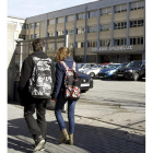 Fachada del centro madrileño donde impartía clases Díez.