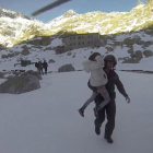 Rescatados ocho excursionistas, cinco de ellos menores, en la Sierra de Gredos.