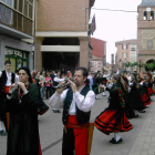 El Grupo de Coros y Danzas Virgen de la Guía, de Santa María del Páramo. MEDINA