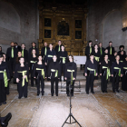 El Coro Ángel Barja, durante el recital del año pasado. M. PÉREZ
