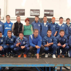 Los integrantes del CD Astorga cadete recibieron el homenaje de Ayuntamientio y Asemac.