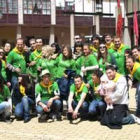 Los mozos de Riaño volvieron a poner en marcha una edición más del Día del Capilote.