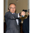 Ruiz Medrano, ayer, en el cierre del curso en Carrión.