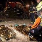Los cuerpos de los dos jóvenes fallecidos en accidente de tráfico