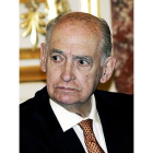 Imagen del 2007 del primer presidente del Senado de la democracia, Antonio Fontán Pérez.