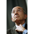 Fernández Ordóñez, gobernador del Banco de España.