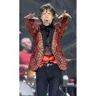 Jagger, durante el concierto del pasado día 16 en Viena.
