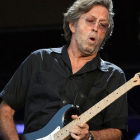 Eric Clapton durante un concierto en el Hyde Park de Londres