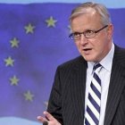 El vicepresidente de la Comisión Europea y responsable de Asuntos Económicos y Monetarios, Olli Rehn.