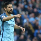 Nolito aterriza en Barcelona para jugar contra el técnico que le dio todo