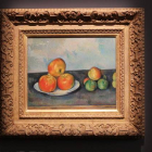 La obra 'Les Pommes' de Paul Cézanne, subastada el martes en Nueva York.
