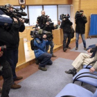Jorge Verstrynge a su llegada al Juzgado de lo Penal 13 de Madrid, el pasado 24 de enero.