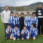Formación de la Deportiva B que milita en la categoría benjamín