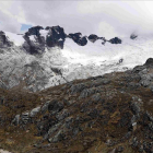 Imagen de la Cordillera Blanca, donde el domingo perdieron la vida tres montañeros catalanes.