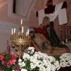 La Piedad, en la capilla del Nazareno, antes de una procesión