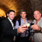 Productores brindan en la Ergástula Romana por el futuro del nuevo sello reserva.