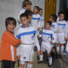 Varios alumnos de las escuelas deportivas municipales.