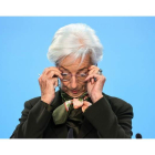 Christine Lagarde es la presidenta del Banco Central Europeo. FRIEDEMANN VOGEL