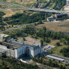 Vista general del edificio que acogerá la sede central del Museo de la Energía.