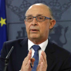 El ministro de Hacienda, Cristóbal Montoro.