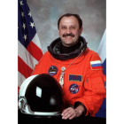 Yuri Usachov, en una de sus misiones espaciales. WIKIPEDIA.ORG