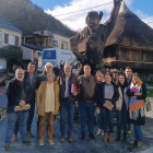 Representantes del Consejo y del Ayuntamiento de Vega. DL