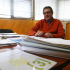El alcalde Adolfo Canedo, en su despacho.