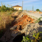 Imagen de la carretera N-120 en la zona de entrevías.