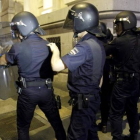Madrid también fue anoche foco de intensas movilizaciones.