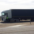 El camión se encontraba en la A-6, a la altura de Toral de Fondo. DL